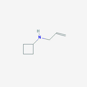 molecular formula C7H13N B1370094 N-(prop-2-en-1-yl)cyclobutanamine 