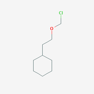 [2-(Chloromethoxy)ethyl]cyclohexane