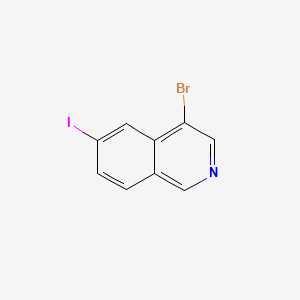 4-Bromo-6-iodoisoquinoline