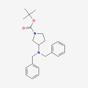 Tert-butyl 3-(dibenzylamino)pyrrolidine-1-carboxylate