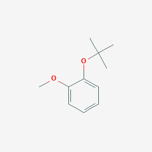 molecular formula C11H16O2 B13701100 tert-Butyl 2-methoxyphenyl ether CAS No. 16222-38-1