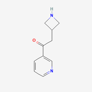 2-(3-Azetidinyl)-1-(3-pyridyl)ethanone