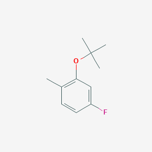 2-(tert-Butoxy)-4-fluorotoluene