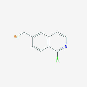 6-(Bromomethyl)-1-chloroisoquinoline