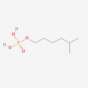 molecular formula C7H17O4P B13701274 5-Methylhexyl dihydrogen phosphate 