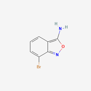 7-Bromobenzo[c]isoxazol-3-amine