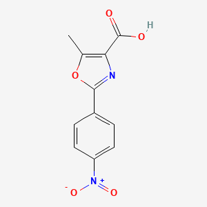 5-Methyl-2-(4-nitrophenyl)oxazole-4-carboxylic Acid