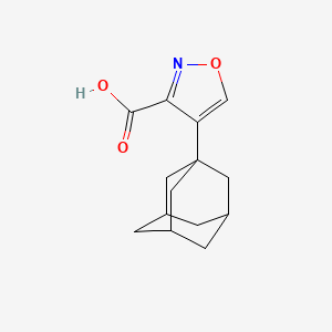 4-(1-Adamantyl)isoxazole-3-carboxylic Acid