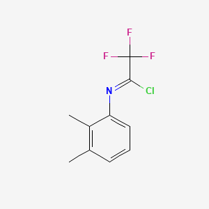 N-(2,3-Dimethylphenyl)-2,2,2-trifluoroacetimidoyl Chloride