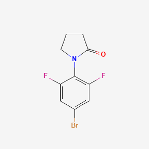 1-(4-Bromo-2,6-difluorophenyl)-2-pyrrolidinone