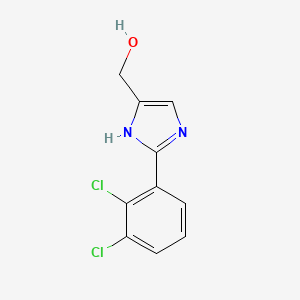 2-(2,3-Dichlorophenyl)imidazole-5-methanol