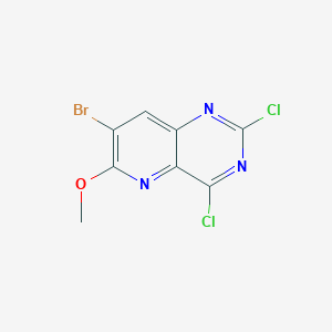 7-Bromo-2,4-dichloro-6-methoxy-pyrido[3,2-D]pyrimidine