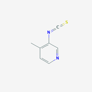 molecular formula C7H6N2S B13701410 3-Isothiocyanato-4-methylpyridine 