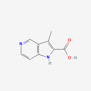 3-Methyl-5-azaindole-2-carboxylic Acid