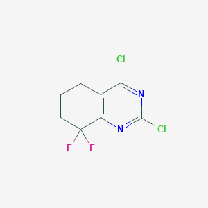 2,4-Dichloro-8,8-difluoro-5,6,7,8-tetrahydroquinazoline