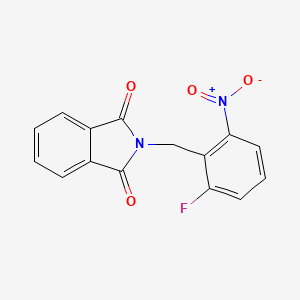 2-(2-Fluoro-6-nitrobenzyl)isoindoline-1,3-dione