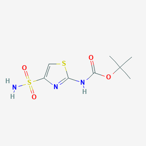 2-(Boc-amino)thiazole-4-sulfonamide