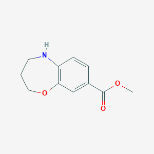 Methyl 2,3,4,5-Tetrahydrobenzo[b][1,4]oxazepine-8-carboxylate