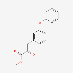 Methyl 2-oxo-3-(3-phenoxyphenyl)propanoate