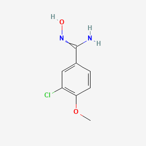 3-Chloro-N-hydroxy-4-methoxybenzimidamide