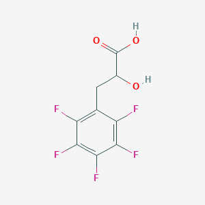 2-Hydroxy-3-(perfluorophenyl)propanoic Acid