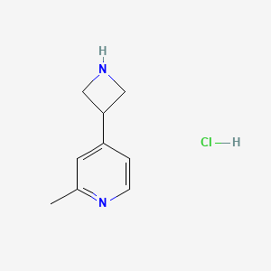 4-(3-Azetidinyl)-2-methylpyridine Hydrochloride