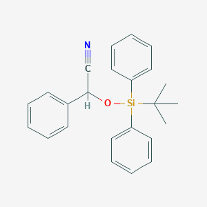 2-[(tert-Butyldiphenylsilyl)oxy]-2-phenylacetonitrile