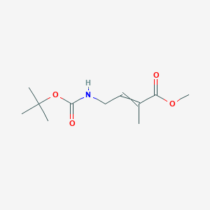 Methyl (E)-4-(Boc-amino)-2-methyl-2-butenoate