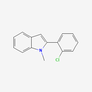 2-(2-Chlorophenyl)-1-methylindole