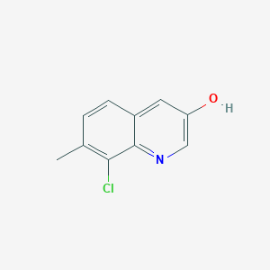 8-Chloro-7-methylquinolin-3-ol