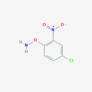 molecular formula C6H5ClN2O3 B13701881 O-(4-Chloro-2-nitrophenyl)hydroxylamine CAS No. 87578-64-1