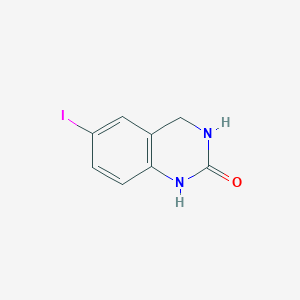 6-Iodo-3,4-dihydroquinazolin-2(1H)-one