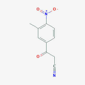 3-(3-Methyl-4-nitrophenyl)-3-oxopropanenitrile