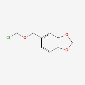 5-[(Chloromethoxy)methyl]benzo[d][1,3]dioxole