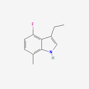 3-Ethyl-4-fluoro-7-methyl-1H-indole