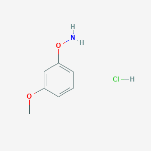 molecular formula C7H10ClNO2 B13702015 O-(3-Methoxyphenyl)hydroxylamine Hydrochloride 