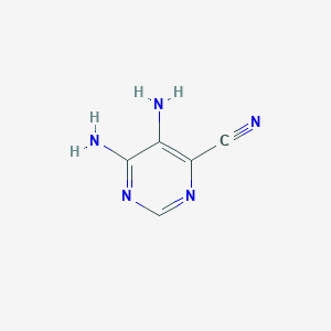 5,6-Diaminopyrimidine-4-carbonitrile