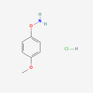 molecular formula C7H10ClNO2 B13702056 O-(4-Methoxyphenyl)hydroxylamine Hydrochloride 