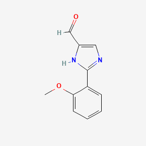 2-(2-methoxyphenyl)-1H-imidazole-5-carbaldehyde