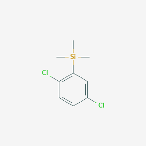 molecular formula C9H12Cl2Si B13702166 (2,5-Dichlorophenyl)trimethylsilane 