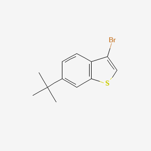 Benzo[b]thiophene, 3-bromo-6-(1,1-dimethylethyl)-