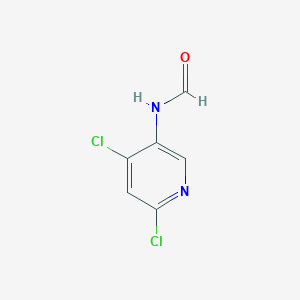 N-(4,6-Dichloro-3-pyridyl)formamide