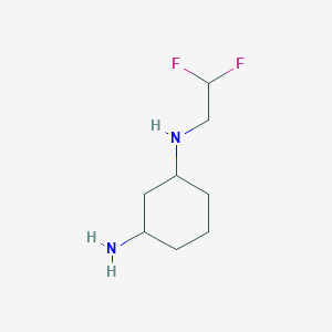 N1-(2,2-Difluoroethyl)-1,3-cyclohexanediamine