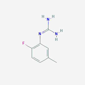 1-(2-Fluoro-5-methylphenyl)guanidine