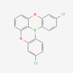 3,11-Dichloro-5,9-dioxa-13b-boranaphtho[3,2,1-de]anthracene