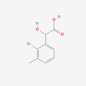 molecular formula C9H9BrO3 B13702310 2-Bromo-3-methylmandelic acid 