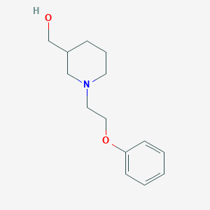 [1-(2-Phenoxyethyl)piperidin-3-yl]methanol