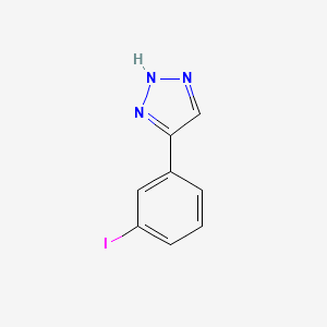 5-(3-iodophenyl)-1H-1,2,3-triazole