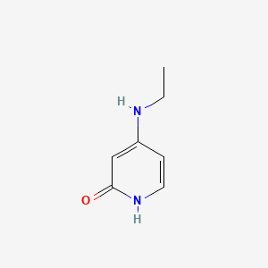 molecular formula C7H10N2O B13702554 4-(ethylamino)-1H-pyridin-2-one 