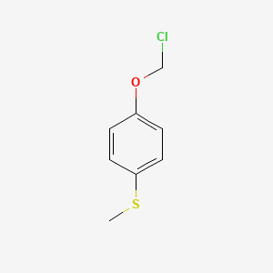 [4-(Chloromethoxy)phenyl](methyl)sulfane